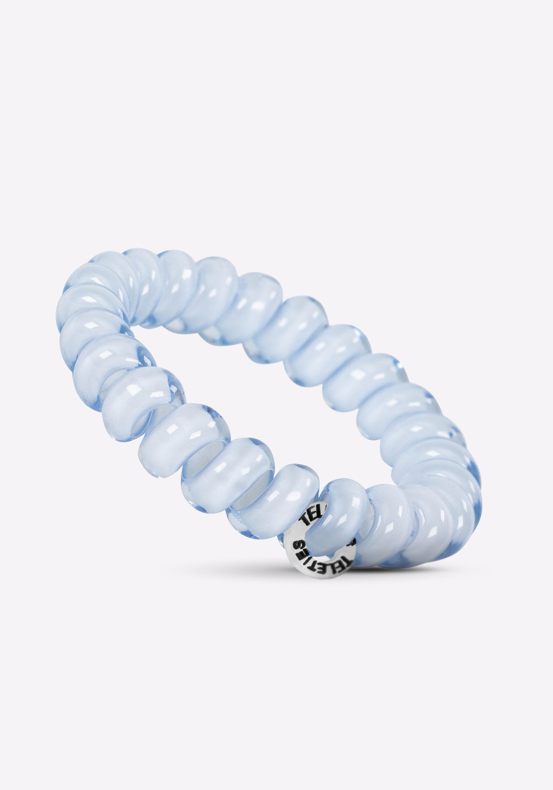 Washed Denim Large Hair Coils - 3 Pack